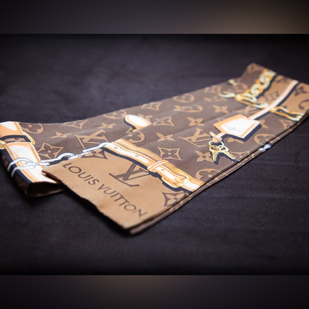 Louis Vuitton silk scarf